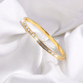 New Non-fading Diamond-Embedded Stainless Steel Bracelet For Women - Swefashionstore