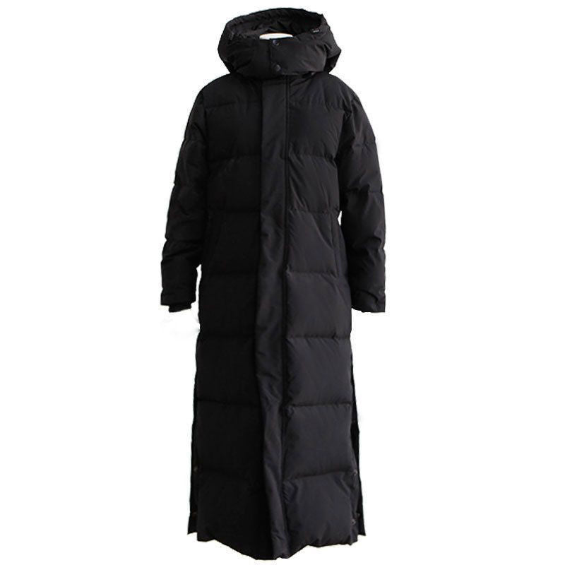 Winter Long Coat Warm Hooded Thickened Parka Jacket - Swefashionstore