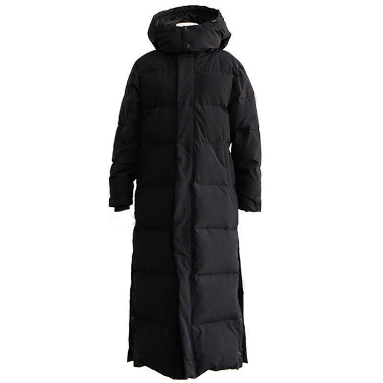 Winter Long Coat Warm Hooded Thickened Parka Jacket - Swefashionstore