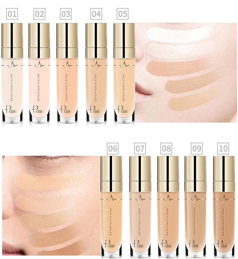 Pudaier foundation Professional Moisturizer Face Base MakeUp Long Lasting Convenient Concealer Makeup Cosmetic Concealer - Swefashionstore