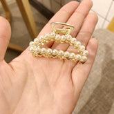 Luxury Pearl Rhinestone Grip - Swefashionstore