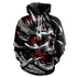 All kinds of fancy scary skull print hoodies - Swefashionstore