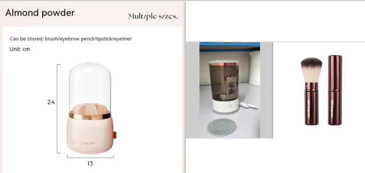 Electric Makeup Brush Cleaner Machine for Effortless Brush Care - Swefashionstore