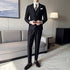 Black Milano Suit Includes Jacket Waistcoat Trousers - Swefashionstore