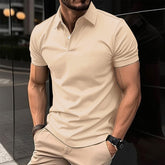 Summer Short Sleeve Polo Shirt - Swefashionstore