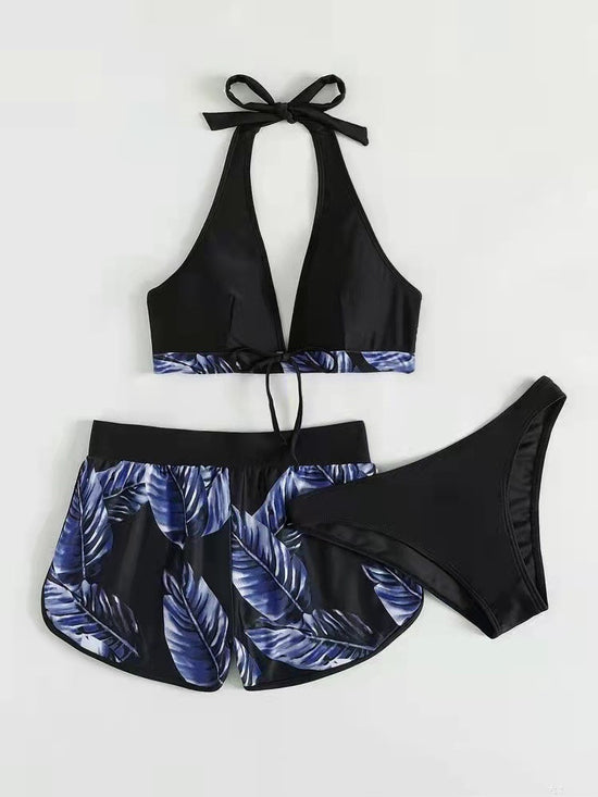3pcs Bikini With Shorts - Swefashionstore