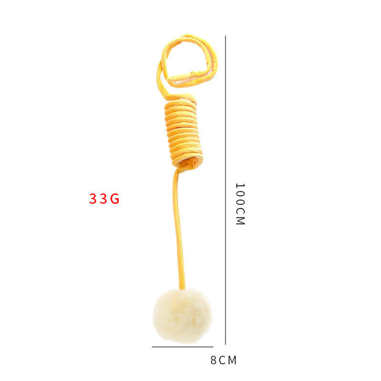 Cat Toy Self-Hi Sucker Spring Rabbit - Swefashionstore