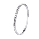 New Non-fading Diamond-Embedded Stainless Steel Bracelet For Women - Swefashionstore