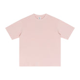 Street Long-staple Cotton Solid Color Short Sleeve - Swefashionstore