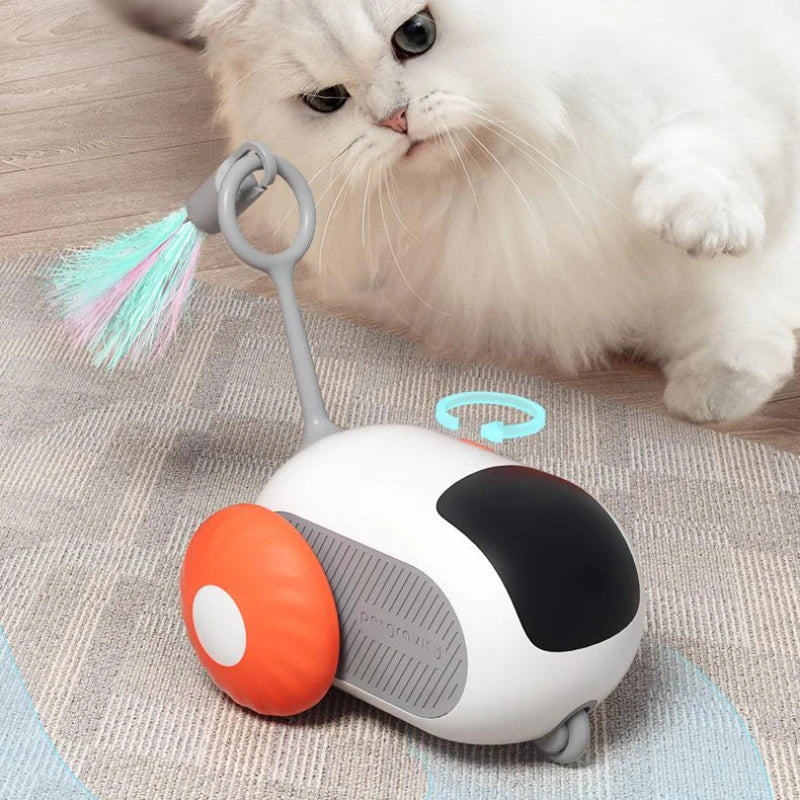 Interactive Cat Car Toy USB Charging - Swefashionstore