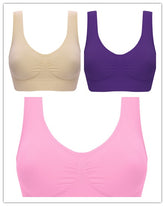 Women YOGA Tank Tops SPORTS Bra Workout Fitness - Swefashionstore
