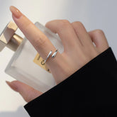 Stylish And Simple Personality Hug Female Open Ring - Swefashionstore