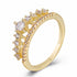 Micro-set crown ring - Swefashionstore