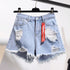 THIN-STYLE Loose DENIM Fashion MINI Shorts - Swefashionstore