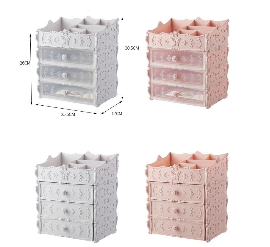 BEST SELLER Transparent Makeup Organizer Cosmetic Storage Box
