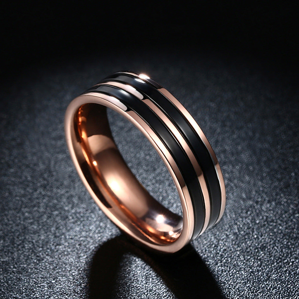 Titanium Jewelry Supply man ring - Swefashionstore