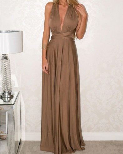 New Stylish Women's Long Party Floor-Length Summer Dress