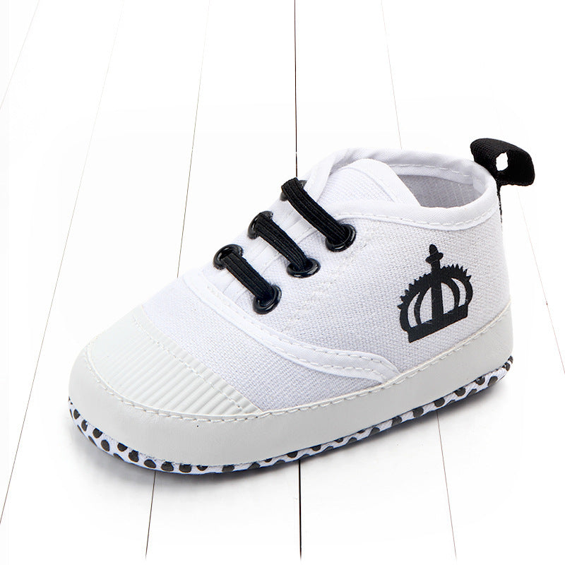 CANVAS Babyschuhe mit Gummibändern