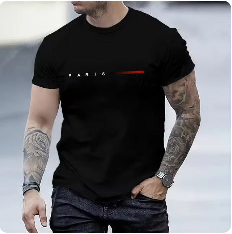 3d Printed Top Slim Fit Men - Swefashionstore