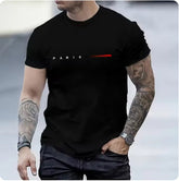 3d Printed Top Slim Fit Men - Swefashionstore