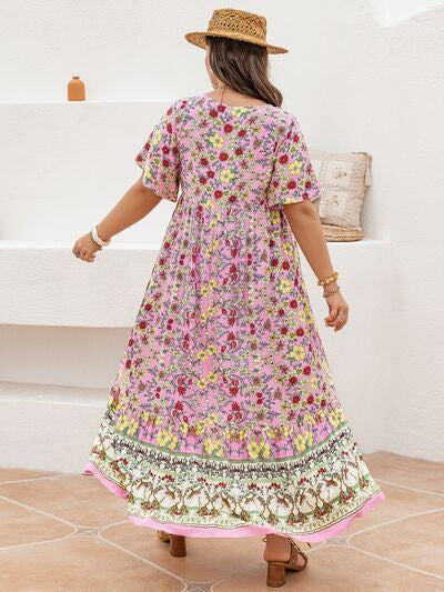 BOHEMIAN Leisure Vacation Women's Full-length Dress