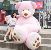 Giant Teddy Bear Plush Toy Huge  Soft Toys  Leather Shell - Swefashionstore