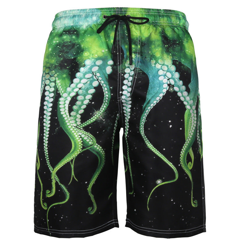 BEST SELLER Men's Beach Casual Shorts Octopus Sweatpants