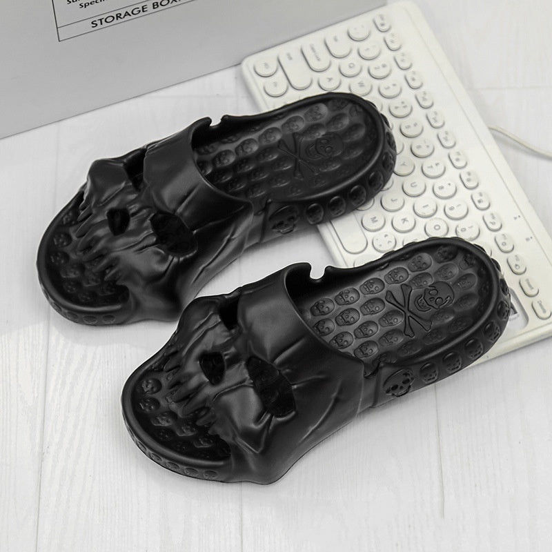 Halloween Slippers Bathroom Indoor Outdoor Shoes - Swefashionstore