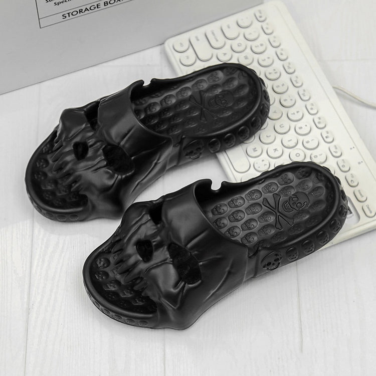 Halloween Slippers Bathroom Indoor Outdoor Shoes - Swefashionstore
