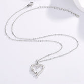 Heart Design LOVE Titanium Steel Necklace - Swefashionstore