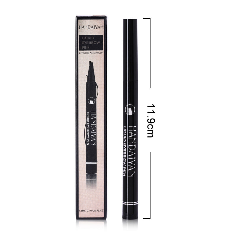 Four-head Eyebrow Pencil Liquid Eyebrow Pencil Tattoo Eyebrow Pencil Eyebrow Pencil 4-head Eyebrow Pencil Four-jaw Eyebrow Pencil - Swefashionstore