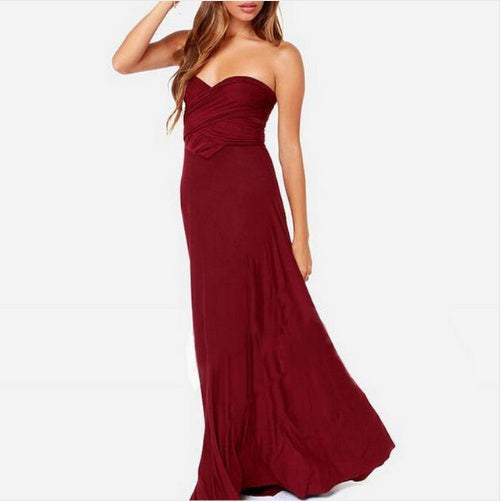 New Stylish Women's Long Party Floor-Length Summer Dress
