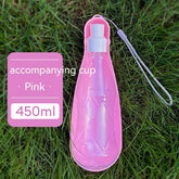Pet Water Cup Outdoor Water Bottle 550ml - Swefashionstore