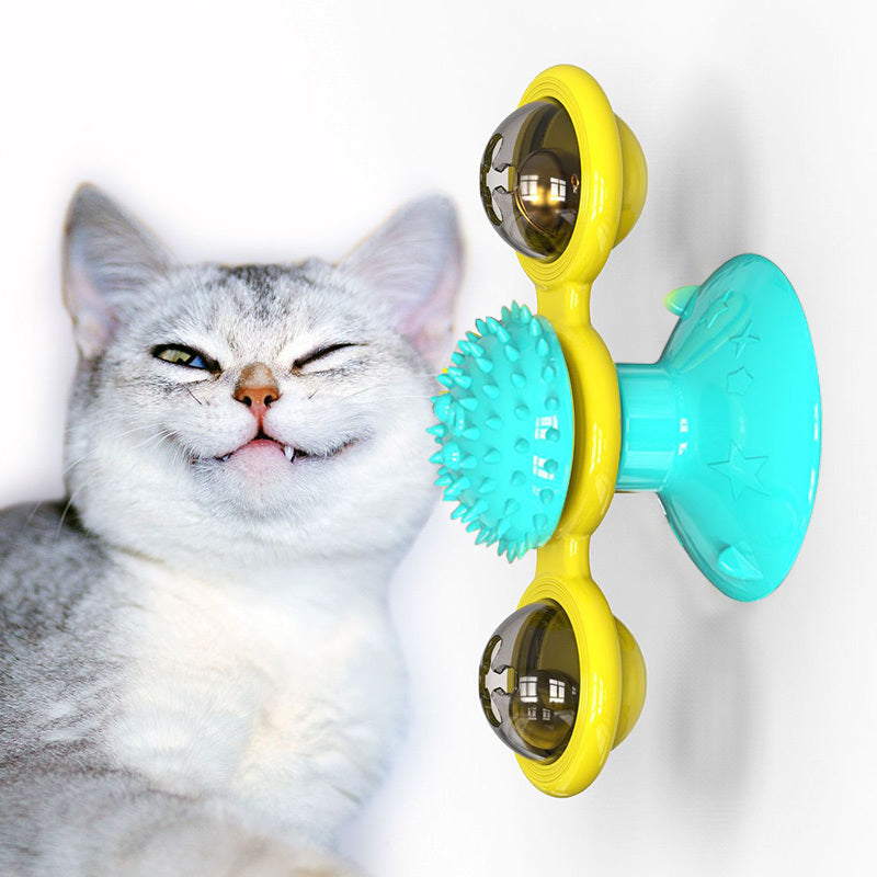 Cat Rotating Windmill