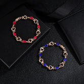 Love Bracelet With Rhinestones - Swefashionstore