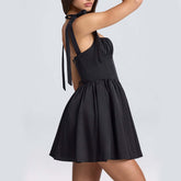 BOW-TIED Strap Dress SUMMER Fashion Short Dress - Swefashionstore
