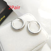 Gold Plated Vintage European MAYSU Ring Earrings - Swefashionstore