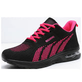 Lightweight Breathable Air Cushion knitted Running Shoes, Women&