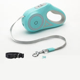 Automatic Retractable Leash Dog Collar Spotligh - Swefashionstore