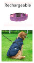 LED Dog Collar Safety Adjustable Nylon Leopard Pet Collar - Swefashionstore