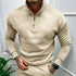 Solid Color Zipper Sweatshirt Men&