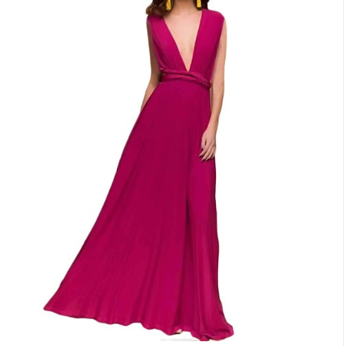 New Stylish Women's Long Party Floor-Length Summer Dress