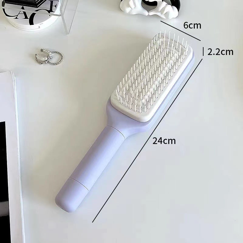 4-in-1-Haarbürste mit Selbstreinigungsfunktion