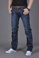 FASHION For Men Denim LONG Straight-Leg Pants - Swefashionstore