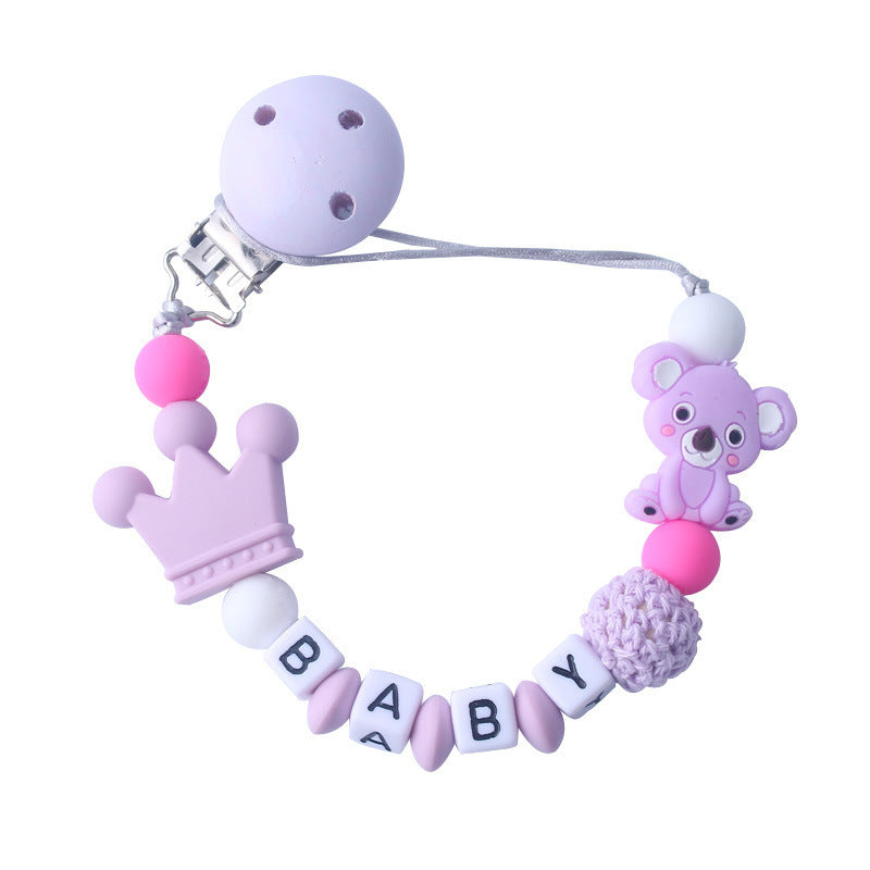 BEST SELLER Baby NAME PACIFIER Chain Products Pacifier CLIP