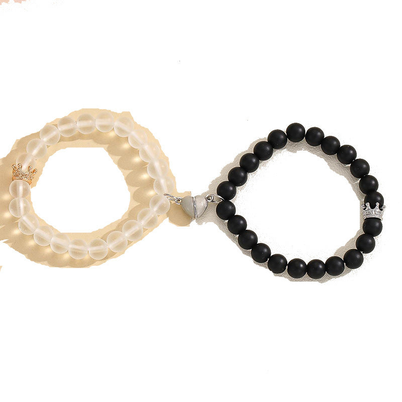 Fashion Jewelry 2pcs Handmade Crown