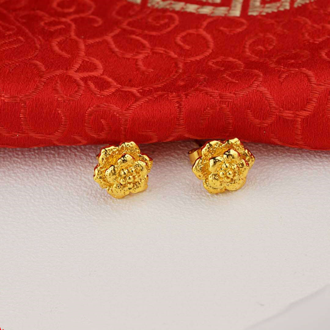 24K Gold Plated Earrings Euro Gold Jewelry New Popular Earrings - Swefashionstore