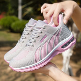 Lightweight Breathable Air Cushion knitted Running Shoes, Women&