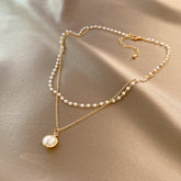 Summer Double-layer Pearls Necklace INS Fashion - Swefashionstore