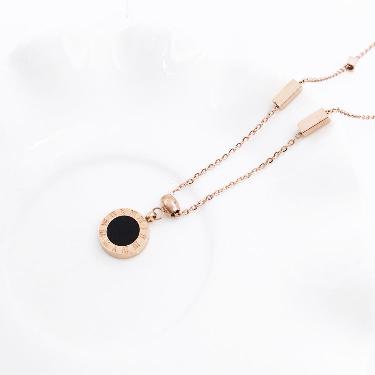 MODE Titan STAHL vergoldet 18K ROSÉGOLD
